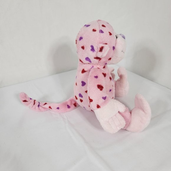 GANZ Webkinz Love Monkey Bean Bag Plush Stuffed Animal Soft Toy HM343 NO CODE - Picture 6 of 9